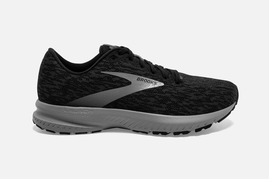 Brooks Launch 7 Road Loopschoenen Heren - Zwart/Grijs - 981536IQP